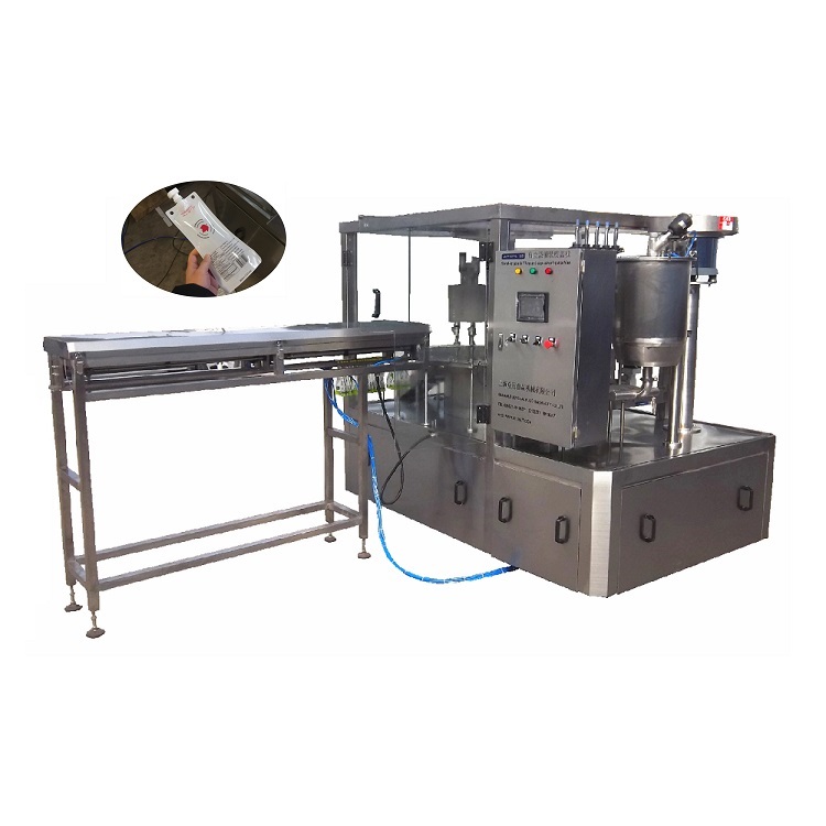 ZLD-3A Automatic spout pouch filling and capping machine